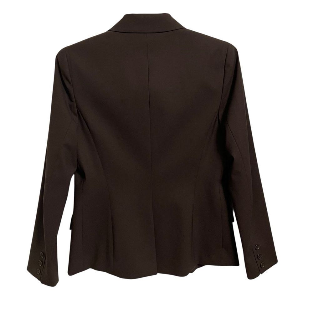 Theory Gabe Wool Blend Single Button Blazer Size 6 - image 3